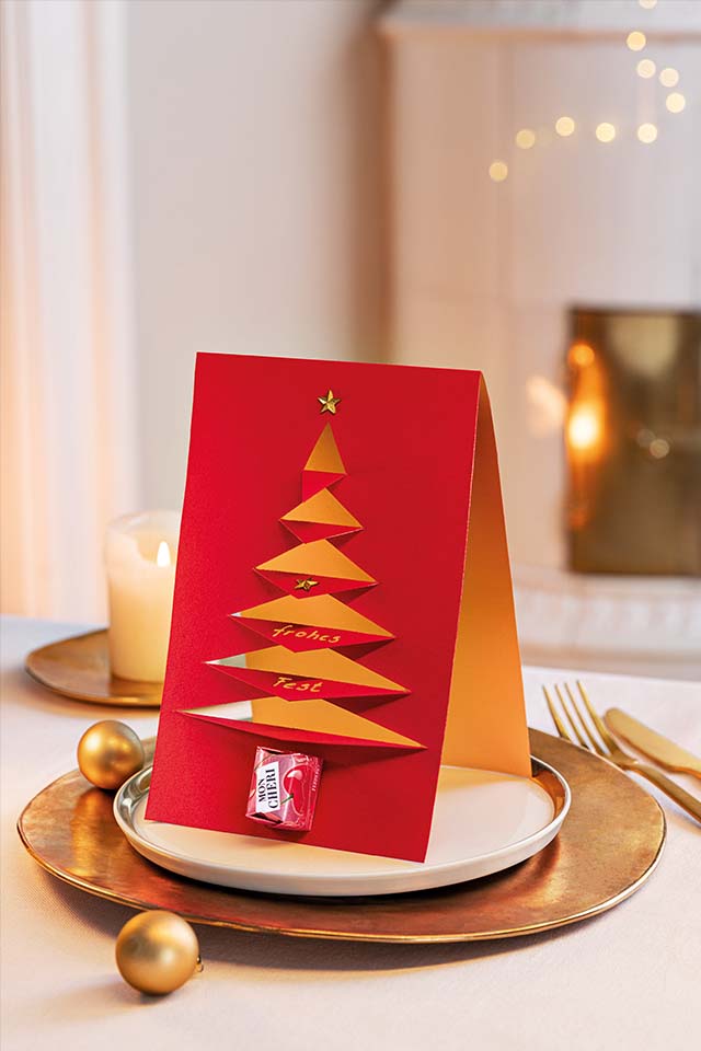 Weihnachtsbaum Platzkarte